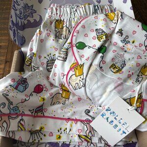 Roller Rabbit-Birthday Bonanza PJ Set-Small NEW